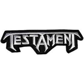 Resim Metal Giyim Testament Ufak Boy Patch Yama 