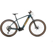 Resim Bisan Envious - Xc Mountaın - Xt Elektrikli Bisiklet 39,5 cm Disk Fren 27,5 Jant 12 Vites Petrol Yeşili Turuncu 