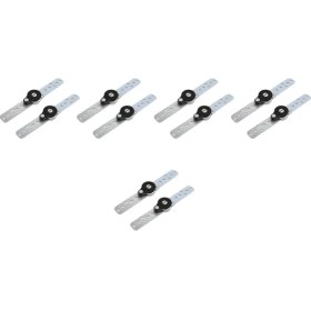 Resim Quirky Quar 10X Lot Mobilya Ayarlanabilir Açı Ayarlayıcı Mekanizma Menteşe Donanım Kanepe Manyak Menteşe Yatak Yatak Mandal (Yurt Dışından) 