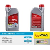 Resim GVA ANTİFRİZ 1 LT -56 C KIRMIZI LONG LİFE KOLI 12 AD ORGANIK (12 ADET) 