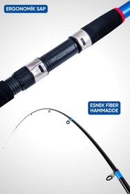 Resim Hobi Kıyı Olta Takımı - 270cm 30-60gr Kamış + 3000'lik Olta Makinesi (LX4+BL300) 