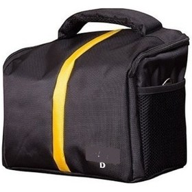 Resim Nikon Kare Çanta Dslr Fotoğraf Makinesi İçin Nikon Omuz Çantası 