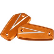 Resim Suntek Hayabusa Gsx1300R 2021-2022 İçin Fit Ön Fren Hidroliği Deposu Kapağı Turuncu 1 Çift 