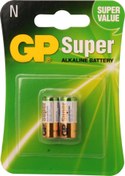 Resim GP910A Super Alkalin 2x LR1 1-2AA Yarım Kalem Pil GP