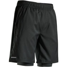 Resim Decathlon Artengo Erkek - Tenis Şortu - Siyah - Tsh 500 Thermic 