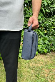 Resim Polo Air Erkek El Çantası Seyahat Düzenleyici Tıraş Kozmetik Günlük El Çantası Lacivert ETN-71-L 