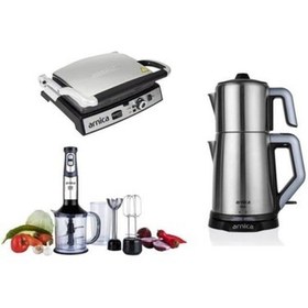 Resim Arnica Inox 3 Lü Elektrikli Çeyiz Seti 