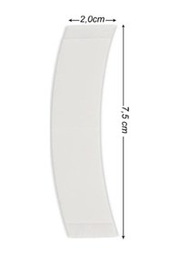 Resim Truetape Supertape Protez Saç Bandı Oval "C" (2Cm-7.5Cm) 