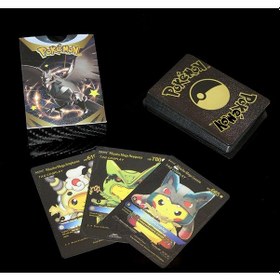 Resim 9067484308412lmr - Larimar Pokemon Oyun Kartı Metalik Siyah Deste 