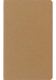 Resim Moleskine Çizgili Cahier Not Defteri 3 Lü Set L Boy Kraft Kahve 