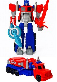 Resim Robota Dönüşebilen Büyük Boy Robot Tır 