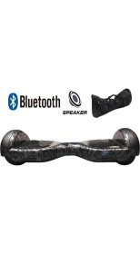 Resim Citymate Smart Balance Elektrikli Kaykay Hoverboard Çanta Hediyeli Bluetooth Hoparlörlü Desenli 