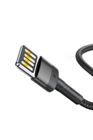 Resim Baseus Cafule 2.4 A Lightning 1 Metre Şarj Kablosu Gri 