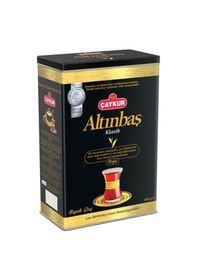 Resim Çaykur Altınbaş Klasik Doğal Siyah Dökme Çay Teneke 400 G 