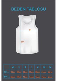 Resim Top Glory Taekwondo Baskılı Kolsuz Sporcu T-shirt Tank Top Sporcu Fitness Atlet Beyaz - Mavi 