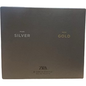Resim Zara SILVER + GOLD ERKEK PARFÜM 2 X 90 ML EDT (3.4 FL. OZ) 