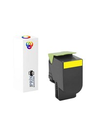 Resim Lexmark 80c8sy0 /lexmark Cx510de Uyumlu Sarı Uyumlu Toner 2000 Syf 