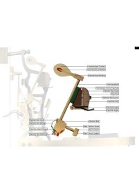 Resim Piyano Konsol Duvar Hofhaimer Fildişi Beyazı HUP123IV 