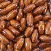 Resim 200 Adet Doğal Ragbi Ahşap Boncuk - Oval Silindirik, Hindistan Cevizi Kahverengi, Takı Yapımı, DIY El Sanatları, Kolye, Bileklik, Küpe için - Büyük Delikli Geri Dönüştürülmüş Ahşap Boncuklar, El Yapımı Aksesuarlar, Pürüzsüz Yüzeyli, Yaratıcı El İşi Malzemeleri 