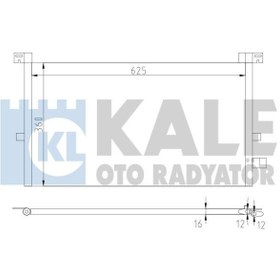 Resim KALE 378700 Klima Radyatoru Manuel (ford: Mondeo 2.0 Duratec Benzinli 01-07 ) (WC965137) 