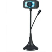 Resim 3C Store USB Webcam Hd 720P Mikrofonlu Web Kamera Web Kamera LED Işık USB Kablo Sürücüsü Masaüstü Dizüstü Bilgisayar Içın Pc Web Kamerası (Yurt Dışından) 