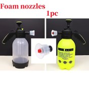 Resim 1/2/3 Paket Köpük Nozulu Uç Değiştirme 18Mm Kalın Konu Köpük Püskürtücü Manuel Basınç Köpük Pompası Püskürtme Tabancası Şişe Araba Yıkama Sabun Püskürtme Manuel Püskürtme Tabancası 