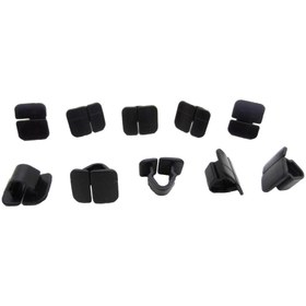 Resim Gatap Porsche Panamera Kaput Izolasyon (KEÇE) Montaj Klipsi 2017-2021 (10 ADET) 