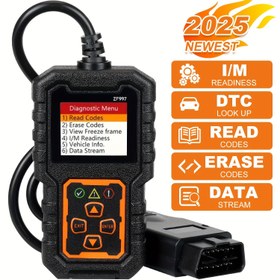Resim ZF997 OBD2 Araç Tarama Kodu Okuyucu Motor Arıza Tanısal Tarama Aracı, 1996'dan Beri Tüm OBD II Protokol Araçları İçin Uygun, OBD Güç Kaynağıyla Çalışır, Maksimum Çalışma Voltajı 36V, Kablosuz Değil 