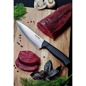 Resim Stevig Solid 17.5 CM Siyah Şef Bıçağı ST-400.001 