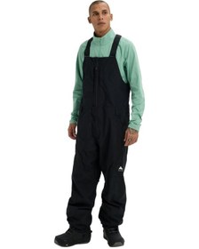 Resim Burton Burton Reserve 2l Relaxed Bib Pants Erkek Siyah Snowboard Pantolonu Teb 