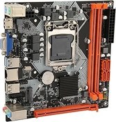 Resim ITX H110 Anakart Çift Kanallı DDR4 LGA1151 M.2 NVME Desteği VGA HD Oyun Anakartı 