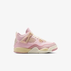 Resim Air Jordan 4 Retro Pearl Pink and Iced Carmine' (PS) 