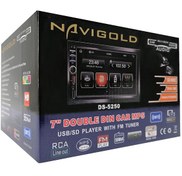 Resim Garaj Dünyası Navigold Double Teyp DS-5250 7 Inch BT/USB/FM/AUX Geri Görüş Kamerası Navigold