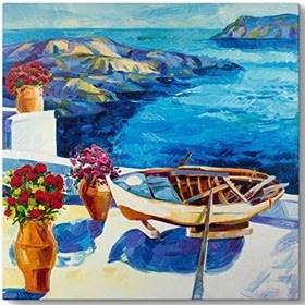 Resim tabloshop Manzara Yağlıboya Tablo 90 x 90 