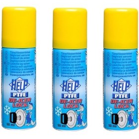 Resim 3 Ad. Superhelp Kilit Buz Çözücü Ptfe Yağlayıcı 50 Ml. Made In 