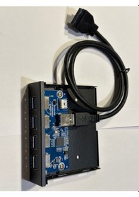 Resim Kasa Ön Panel 4 Port Usb 3.0 Çoğaltıcı Anakart Usb 3.0 Çoğaltıcı 
