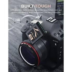 Resim Sabrent Pro Cfexpress Bellek Kartı Tip B 1 Tb - 1800 Mb/s Okuma, 1700 Mb/s Yazma - 8k Raw, Dslr ve Sinema Kameraları Için Ileri Teknoloji Cf Express Bellek Kartı (Cf-Xxıt-1tb) 