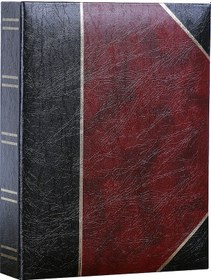 Resim Big-Max MM46100 10 x 15 CM 100'lük Çift Renkli Deri Geçmeli Fotoğraf Albümü 
