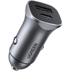 Resim Ugreen 18W Type-C PD 4.0 ve QC 3.0 USB Hızlı Araç Şarj Cihazı 