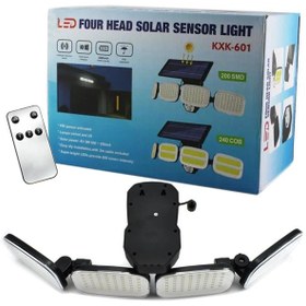 Resim Powermaster 6 Volt - 3 Watt Solar Panelli Hareket Sensörlü 200 SMD Ledli Lamba PM-8048 