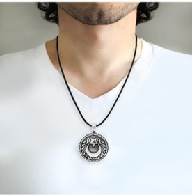Resim Ayyıldız Temalı Açılır Kapaklı Içinde Ayetel Kürsi Yazılı 925 Aya (499800028) 