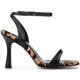 Resim Tamer Tanca Kadın Vegan Leopar Topuklu Ayakkabı 1131 201 Bn Ayk Y25 Leopar Leopar 