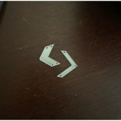 Resim Genel Markalar Kına Hatırası Hazırlamak İçin 4cm 30 Adet Akrilik Malzeme Delikli Yapışkanlı 