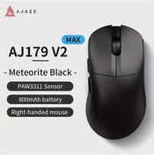 Resim Honeybeeshop Ajazz Aj179v2 Max Üç Modlu Kablosuz Oyun Faresi Siyah Şarj Edilebilir Ergonomik Diğer 