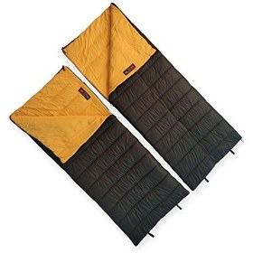 Resim Naturecamp Era 350 Plus -15 Derece Birleşebilir Çift Kişilik Haki Uyku Tulumu 