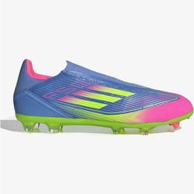 Resim Adidas F50 Leagure Tf Mavi Pembe Futbol Krampon Ie1240 Mavi 