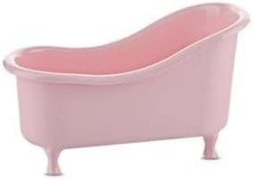 Resim ® Dekoratif Mini Küvet Şeklinde Çok Amaçlı Banyo Düzenleyici Sepet 