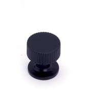 Resim System Siyah 26 mm Düğme Mobilya Kulpu (SY1975 0026 AL6) 