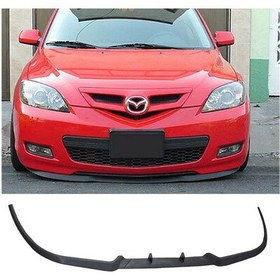 Resim Mazda Mazda3 Ön Lip Mat Siyah Ön Tampon Lip 