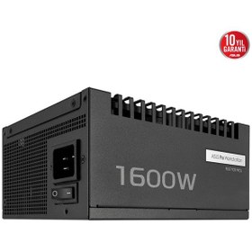 Resim Asus Pro Ws 1600w Platinum 80+ Platinum Pcıe 5.1 Full Modüler Atx 3.1 Güç Kaynağı 10 Yıl 